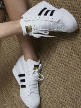 Adidas Wedge High Top Sneaker